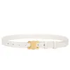 Ceinture de créateur Boucle automatique de luxe Ceintures pour femmes 5 couleurs À la mode et polyvalentes Femmes Ceinture décorative en cuir Largeur 2,5 cm Ceinture 646