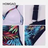 Wear Homgao Sexy Retro One Piece Swimwear Women's Swimsuit 2023 New Tummy Control Bodysuit Femme Bathing Suit Beachwear L4xl