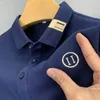 Summer Polon Cotton Polo Shirt Designer Designer Tagliette Lettera Fashi