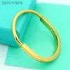 Bracelet Luxury Designer Horseshoe Shaped Titanium Steel Rose Gold Jewelry DNEU