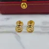 Back Earring Love Charms för Woman Stud Designer Gold Plated 18k T0p Kvalitet Högsta Counter Quality Fashion Luxury Jewelry Anniversary