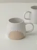 Tasses Design japonais sens sésame glaçure céramique tasse d'eau café verre poignée cuisine Simple mode Drinkware