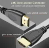 HDMI HD Kable wideo Kable wideo Gold Stated V1.4 1080p 3D kabel dla rozdzielacza rozdzielacza HDTV 1080p 1M 1M 1M 2M 3M 15M LL