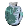 Herrtröjor Jumeast 3D Abstrakt stil herr estetiska kläder avslappnad mode överdimensionerad hoodie högkvalitativ streetwear rockar