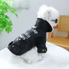 Leren suède donsjack voor huisdieren Winter dikke warme hondparka's Teckel Puppy Dierenkleding York shih tzu Outfit Jas Kat Kleding 231227