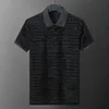 Prawidłowy styl projektanci Polos Shirt Mash Mass Men Business Casual Sports Bos Tshirt krótkie rękawowe mistrz odzieży sportowej Polo T Shirt SLPW