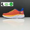 Hoka running shoes women men hokas Clifton 8 9 designer sneakers ONE one black white cyclamen Bellwether Airy Blue vibrant orange mens outdoor Sports Trainers