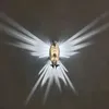 3D -Tiere LED Wall Light Night Owl Leuchten stecken in die Bald Eagle Lion Lampe für die Treppenflurküche 231227
