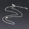 Collier en chaîne pour femmes, breloques simples et épaisses, 48/68/88cm, Long pull nu, peut être un pendentif, vente en gros