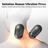 Electric Massager Cervical Pillow Compress Vibration Neck Sleeping Massage Pillow Traction Relax Foam Memory Support SP D0J4 231227