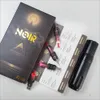 20pcs NOIR RS Cartridge Tattoo Needles Sterilized Disposable Round Shader Permanent Makeup Machine Rotary Tattoo Pen Supplies 231227