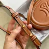 Hoge kwaliteit TRIOMPHES Crossbody Designer tassen Dames heren lederen reliëf Luxe handtas ronde tas Schoudertas Clutch Tote Portemonnee reismake-up doos Avondtassen