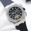 New Top Men's Men's Casual Watch Designer Mouvement domestique Indépendant Mouvement Doam