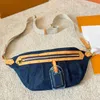 Bumbag Belt Bag Fanny Pack Designer Taille Bags Women Denim Bumbags Fashion Classic Multifunction Grote Capaciteit riemzakken