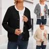 Cardigan à manches longues pour femmes, tricot doux, ouvert sur le devant, pull avec poches, confortable, élégant, vêtements de printemps et d'automne