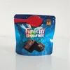 Sacos de embalagem de brownies infundidos 600mg bolo vazio mastigável funfetti fudge lanche de chocolate mordidas bolsa de veludo vermelho Faafm Tajga