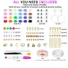 6000pcs set di perle di argilla polimerica con strumenti perle alfabeti per gioielli che producono accessori fai -da -te bracciale kit di gioielli gifts 231227