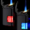 Unusual Turbo Lighters Windproof Cigar Lighter Gadgets For Men Butane No Gas Lighter Metal Cigarette Lighters Mini Torch Lighters