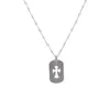 Designer ch cross chromes de luxe collier pendant bijou à tendance full diamant bambou chaîne pure argent plaqué platine chouchou de coeur casse