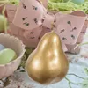 Party Decoration 5 PCS Simulation Pear Model Home Decorations for Artificial House LDPE (High Pressure Polyetene) Golden Pears Accenter