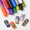 Magische waterverfpenset 3D Nail Art-schilderpen Drie-in-één nagelolie-lijmpen Nail Art-tekenpen Liner Marker 231227