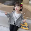 Giacche Primavera Autunno Cappotto di jeans per ragazza Bambino Bambini Giacca con cappuccio Casual Capispalla per bambini Abbigliamento moda per bambini CLY012