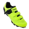 Santic Cycling Mountain Lock Shoes 남성용 SPD 산악 자전거 잠금 MTB 자전거 액세서리 통기성 셀프 잠금 신발 Unisex 231227