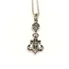 Designer Ch Cross Luxury Chromes Collier Pendant S925 STRILL SIRGLE STYLE BALL RING FLORI