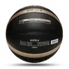 Män smält basketbollar Officiell storlek 7/6/5 PU Material Högkvalitativ utomhus inomhus Sport Match Training Basketbol Topu 231227