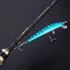 CU DOUBLE 1.8m Lure Fishing Rod Fast Action UL L Tips Carbon Spinning Jigging rod 2 sections Tackle 231227