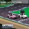 Meeslepende FPV RC Racing Toy Boy Racing-sportwagen met camera 231226