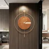 Wanduhren Moderne Licht Luxus Wohnzimmer Dekoration Malerei Uhr Schlafzimmer Bett Hängen Wandbild