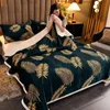 Soft Fluffy Warm Winter Blanket Thicken Lamb Autumn Warmth Blankets for Bed Milk Velvet Comfortable Sofa Throw 231226