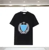 24ss mens t 셔츠 편지 캐주얼 남자 여자 티 폴로 패션 여름 티 짧은 소매 승무원 목 티셔츠 homme 옷 s-2xl