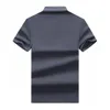 Polo de créateur de vêtements pour hommes, haut haut de rue, lettre brodée, impression décontractée, manches courtes, respirante, classique, vêtements pour hommes, taille Asie M 3XL