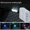 1 st LED Touch Light Mini Wireless Car Interiör Belysning Auto Tak Tak Läslam