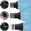 SLR Cameras Lens Hood Folding Silicone Cover 5482MM for DSLR 231226