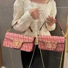 26% 할인 디자이너 가방 새로운 패션 다목적 체인 여성의 One 어깨 크로스 바디 작은 사각형 가방 가방