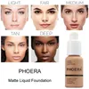 Phoera 30ml Liquid Foundation Set Oil Control Concealer Cream Hydlating Long Lasting Hydrating Madatup Foundation TSLM1 231227