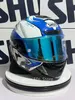 Integraler Motorradhelm X14 Blau HP4 Motocross Racing Motorrad Reithelm Casco De Motocicleta 231226