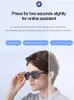 Sunglasses Smart Audio Glasses Buletooth Music Headphone Anti Bule Sunglasses for Men Women OpenEar Speaker with Mic Wireless Headsets