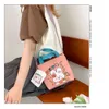 2024 Autumn New Cute Rabbit Korean Version Versatile One Shoulder Diagonal Straddle Simple and Fashionable Women's Bag