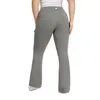 LU Pantaloni svasati da yoga sportivi elastici nudi taglie forti Pantaloni da fitness per il sollevamento dell'anca femminile color pesca Pantaloni a gamba larga