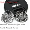 Dangle Oorbellen 20g Messing Koper Tribal Spiraal Drop Earring Gewicht Bloem Charmant Oor Hoepel Sieraden Piercing Stijl