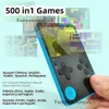 2.4インチポータブルハンドヘルドゲームコンソール500クラシックゲームを備えたUltra Thin Retro Miniゲームプレーヤー