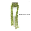 Scarves Glitter Sequins Collar For Ladies Breathable Hollow Out Scarf Party C63F