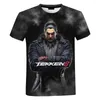 T-shirts de créateurs pour hommes Jeu d'été imprimé Hommes 3D T-shirt Femmes Mode Casual Streetwear Chemise Garçons Filles Vêtements surdimensionnés