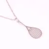 Hanger Kettingen Drop 1 stks Tennisracket Met 18 "Link Chain Racket Sport Serie Ketting