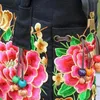 Sacs Floral Broider Femmes ethniques Sac à épaule Les dames grandes toiles sacs à main