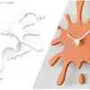 Orologi da parete Creativo a forma speciale Soggiorno Per la casa Moda Moderna Semplicità Personalità Luce Orologio di lusso sospeso